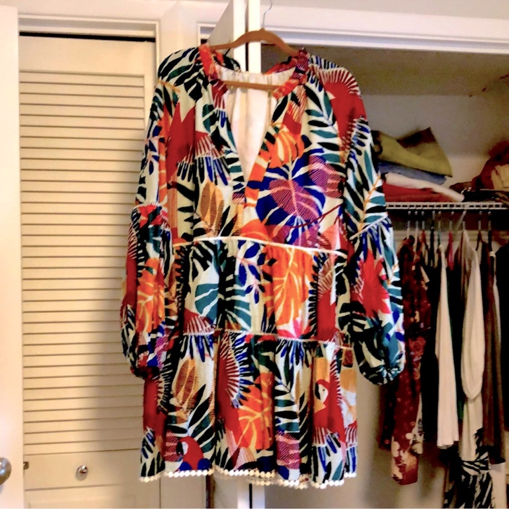 Farm Rio Dress XL Macao Easy fit dress ♥️♥️💃